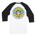 Vans Boys Rippin Rat Raglan T-shirt (black/white)