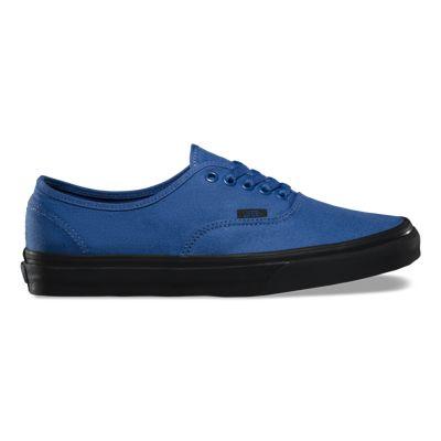 Vans Black Sole Authentic (true Navy)