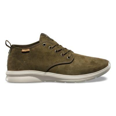 Vans Mens Shoes Skate Shoes Mens Shoes Mens Sandals Iso 2 Mid (cork Dark Olive)