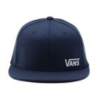 Vans Splitz Flex Fit Hat (dress Blues-white)