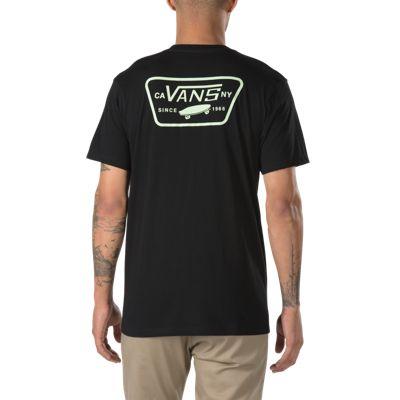 Vans Full Patch Back T-shirt (black Ambrosia)