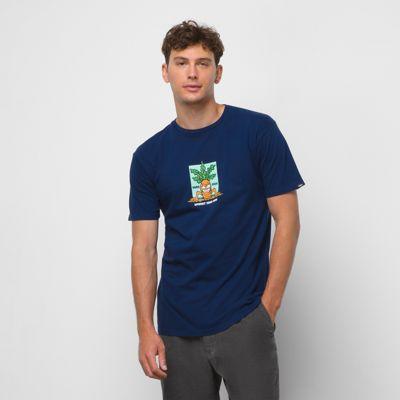 Vans Uproot Your Mind Overdye T-shirt (dress Blues)