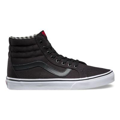 Vans Twill Gingham Sk8-hi Reissue (black/true White)