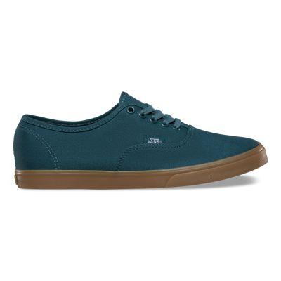 Vans Light Gum Authentic Lo Pro (atlantic Deep)