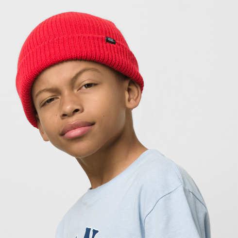Vans Kids Core Basics Beanie (true Red)