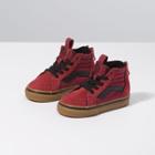 Vans Toddler Gumsole Sk8-hi Zip (biking Red/gum)
