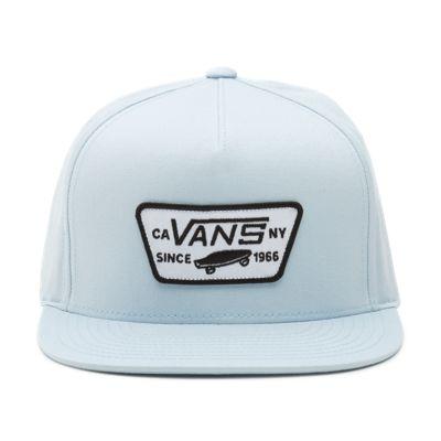 Vans Full Patch Snapback Hat (baby Blue)