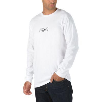 Vans Easy Box Long Sleeve T-shirt (white/black)