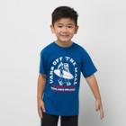 Vans Little Kids Surf Reaper T-shirt (true Blue)