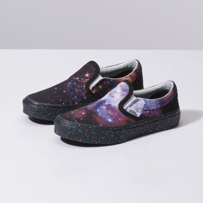 Vans Kids Vans X Space Voyager Classic Slip-on (galaxy/black)