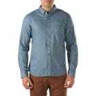 Vans Mendoza Ls Buttondown Shirt (blue Mirage) Mens T-shirts