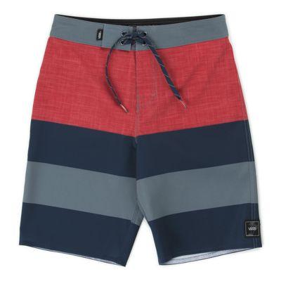 Vans Boys Era 18 Boardshort (dress Blues Chili Pepper)