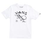 Vans Boys I Guana Skate T-shirt (white)