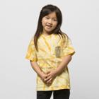 Vans Little Kids Tie Dye T-shirt (golden Yellow)