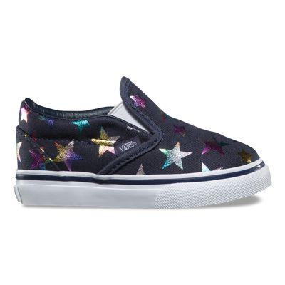 Vans Toddlers Foil Stars Slip-on (parisian Night)