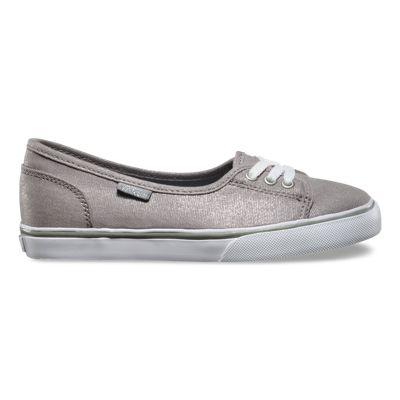 Vans Kids Jeannie (sparkle Glitter Silver) Kids Shoes