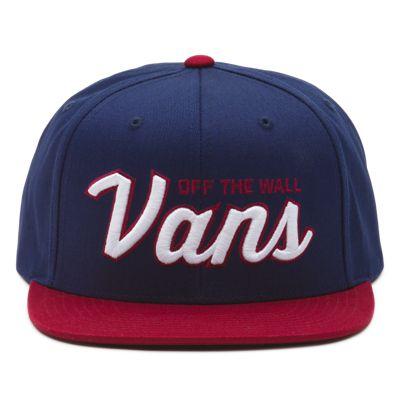 Vans Wilmington Snapback Hat (black Iris/bordeaux) Mens Hats