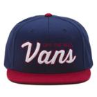 Vans Wilmington Snapback Hat (black Iris/bordeaux) Mens Hats