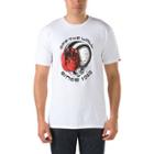 Vans Mens Shoes Skate Shoes Mens Shoes Mens Sandals Brain Bucket T-shirt (white)