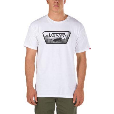 Vans Full Patch Fill T-shirt (white-city Photo)