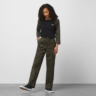 Vans Range Printed Relaxed Pant (grape Leaf)