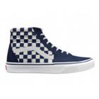Vans Womens Customs Sk8-hi (navy Check)