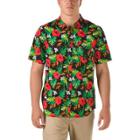 Vans 2017 Vtcs Aloha Shirt (black Tropical)