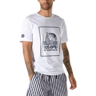 Vans Us Open Logo Box Short Sleeve T-shirt (white)
