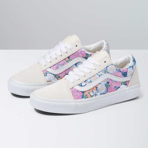 Vans Retro Floral Old Skool (multi/true White)
