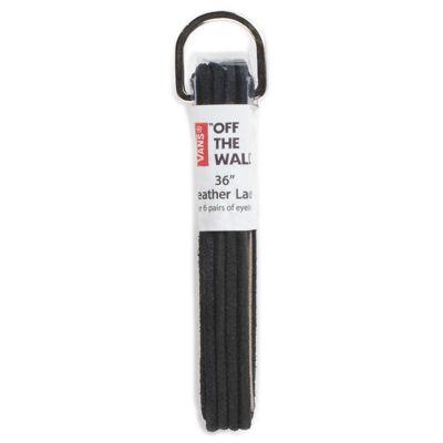 Vans Rounded Leather 45 Laces (black)