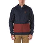 Vans Mens Shoes Skate Shoes Mens Shoes Mens Sandals Rimini Mountain Edition Zip Hoodie (black Iris/russet Brown)