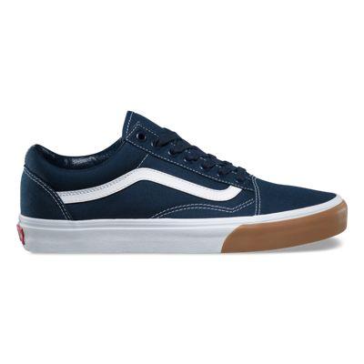 Vans Gum Bumper Old Skool (dress Blues/true White)