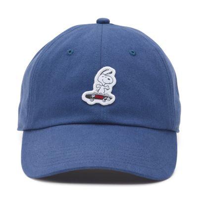 Vans X Peanuts Court Side Baseball Hat (true Navy)