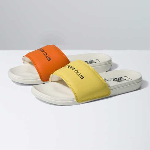 Vans X Juju Surf Club La Costa Slide-on (marshmallow/multi)