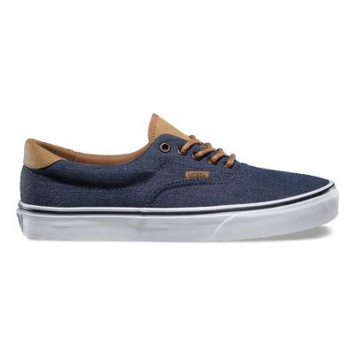 Vans Mens Shoes Skate Shoes Mens Shoes Mens Sandals Denim C & L Era 59 (navy)