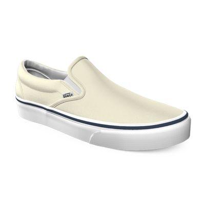 Vans Customs Natural White Slip-on (customs)