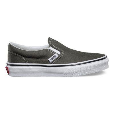 Vans Kids Classic Slip-on (charcoal/true White)