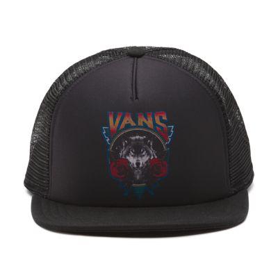 Vans Lawn Party Trucker Hat (black/black)