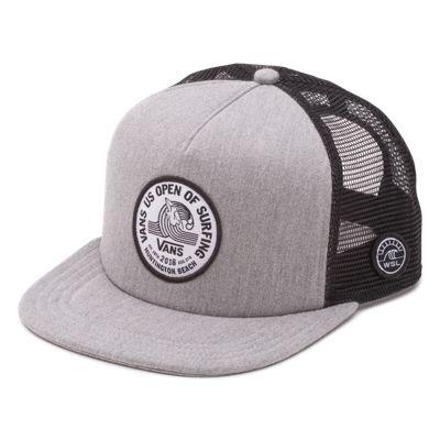 Vans 2018 Vuso Lock Up Trucker Hat (heather Grey)