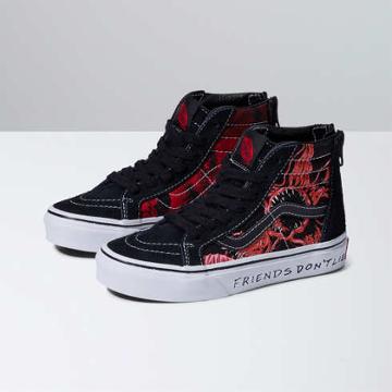 Vans X Stranger Things Kids Sk8-hi Zip (stranger Things)