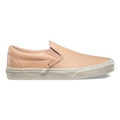 Vans Veggie Tan Leather Classic Slip-on Dx (tan)