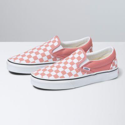 Vans Checkerboard Classic Slip-on (rosette/true White)