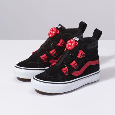 Vans Kids Sk8-hi Mte Boa (black/racing Red)