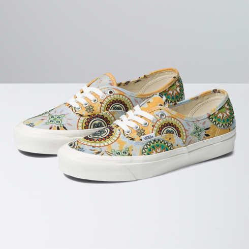 Vans Authentic 44 Dx (anaheim Factory Mixed Mosaic Gold)