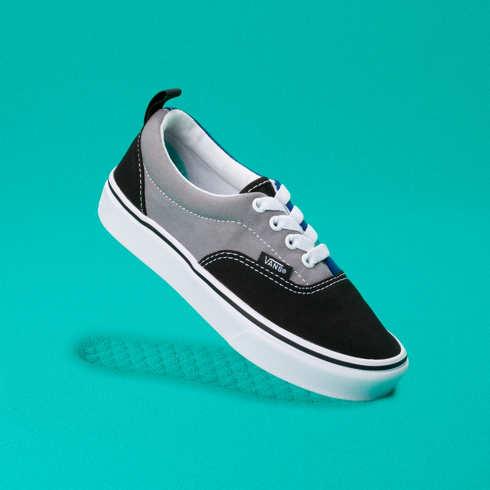 Vans Kids Comfycush Era Elastic Lace (multi Block Multi)