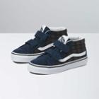 Vans Kids Suiting Sk8-mid Reissue V Shoe (navy/graphite)