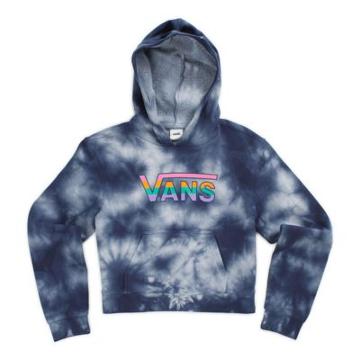 Vans Girls Photogenic Crop Hoodie (gibraltar Sea)