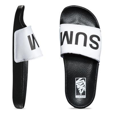 Vans Womens Slide-on (summer Bummer Black)