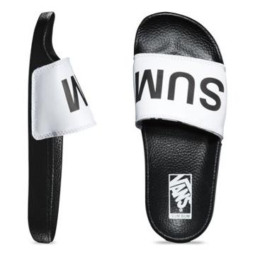 Vans Womens Slide-on (summer Bummer Black)