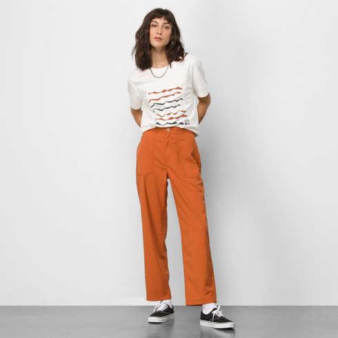Vans Textured Waves Pant (bombay Brown)